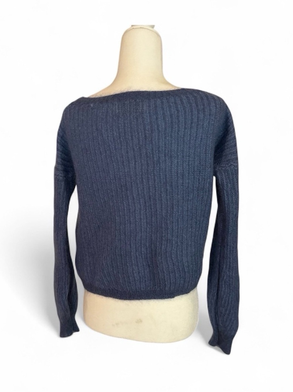 Falconeri Blue Cashmere Sweater - Picture 2 of 3